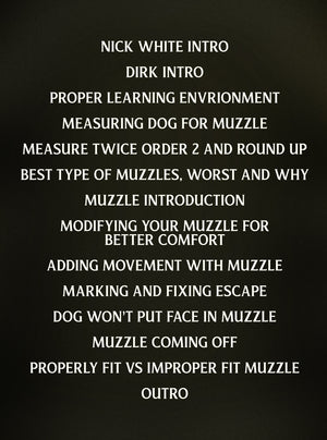 Muzzle Magic: The Art of Muzzle Conditioning Any Dog by Dirk Hamilton