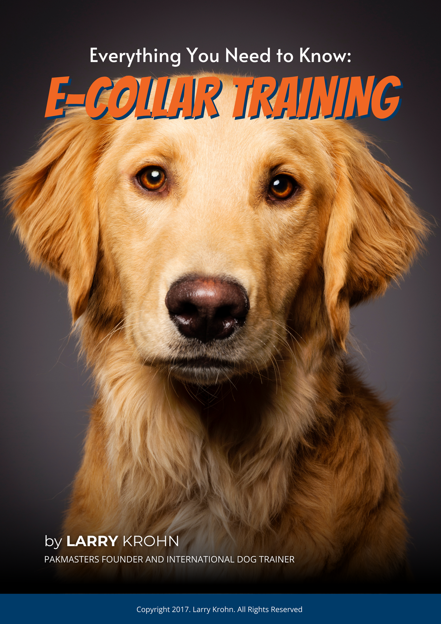 Everything You Need To Know: E-Collar Training E-book by Larry Krohn